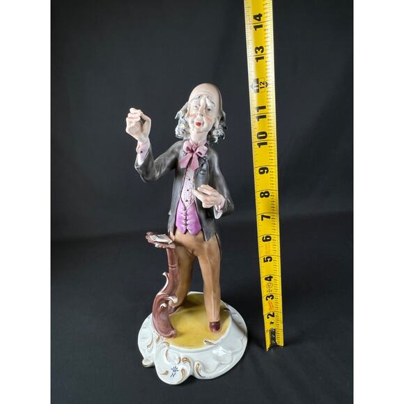 CAPODIMONTE FRANCO florence giuseppe armani figurines statue MAN Made In Italy - Picture 12 of 12